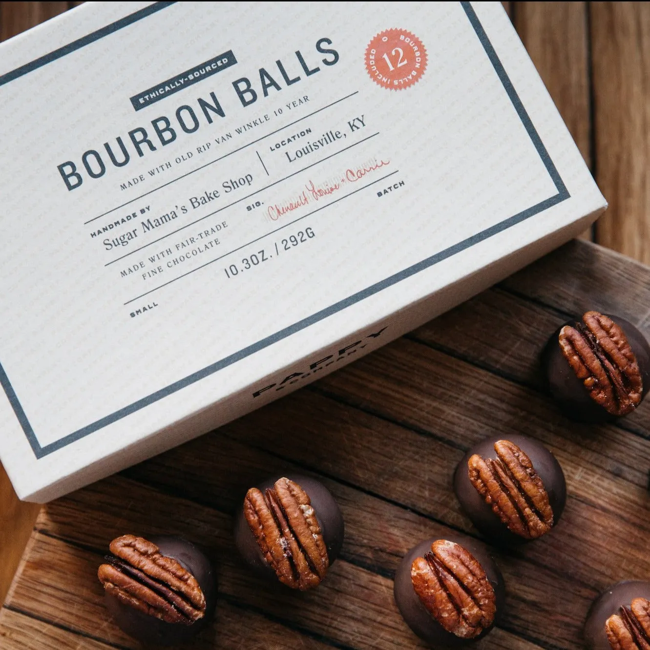 Pappy & Company Bourbon Balls bonbons met bourbon