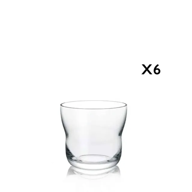 Glencairn Scala Rocks Tumbler whiskyglas set van 6