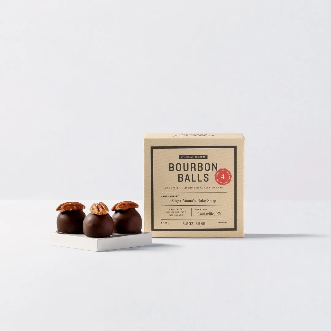 Pappy Van Winkle Bourbon Balls bonbons chocolade pecan