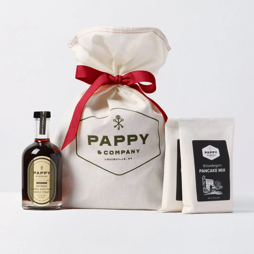 Pappy Van Winkle Breakfast in Bed cadeauset pannenkoekmix siroop
