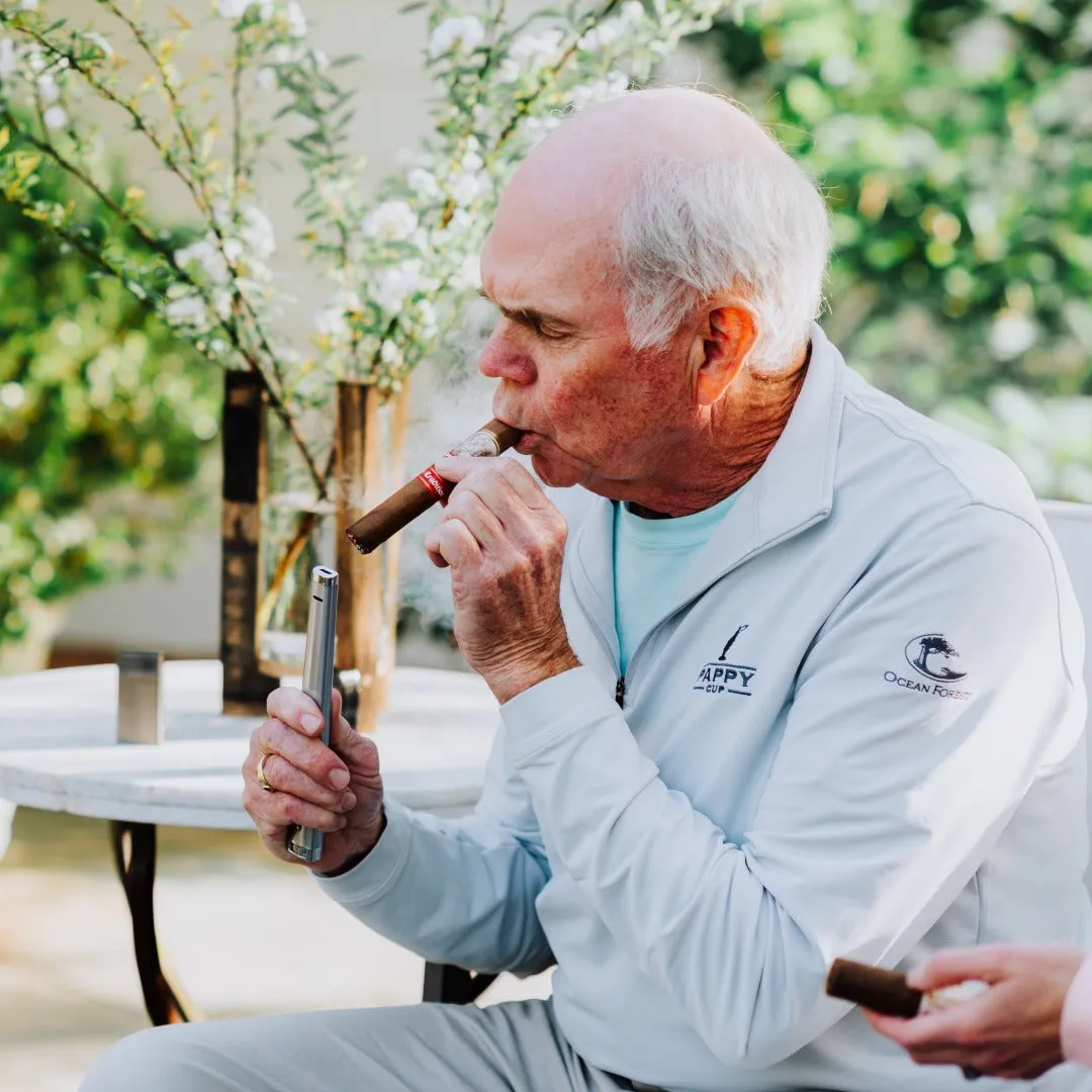 Pappy Van Winkle Colibri Aura sigarenaansteker chroom