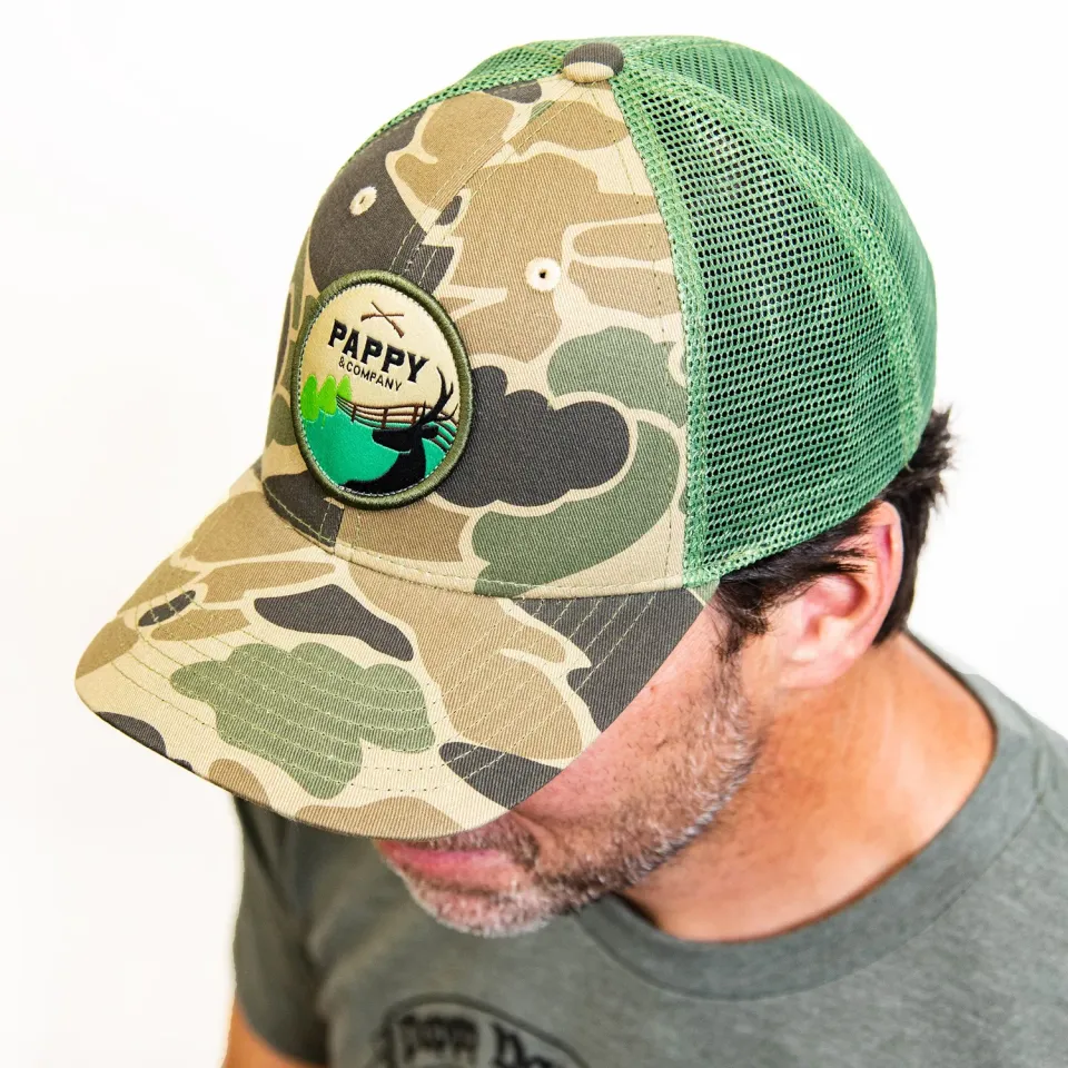 Pappy Van Winkle Pappy & Company Retro Camo truckerpet