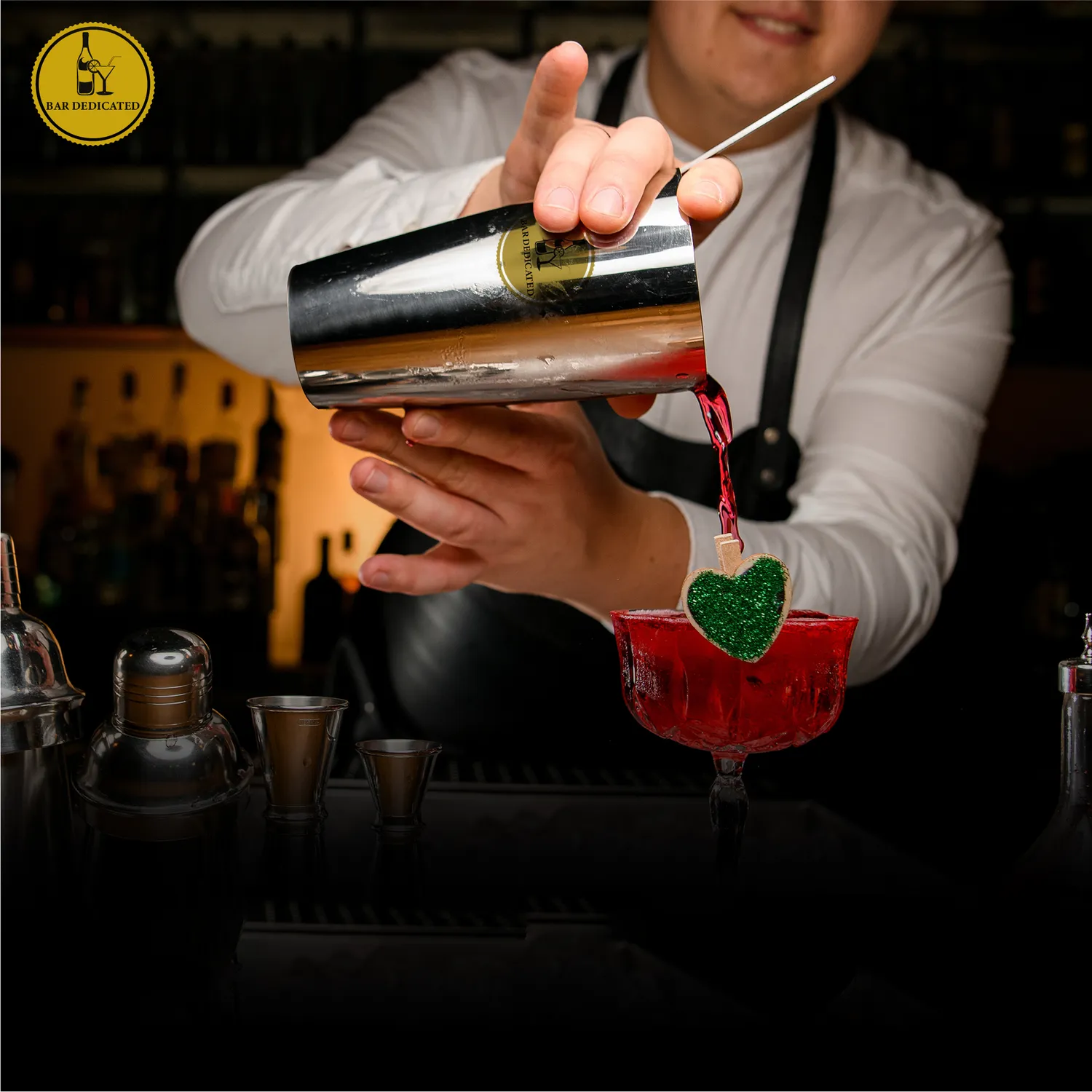 Bar Dedicated cocktailset 16-delig met standaard