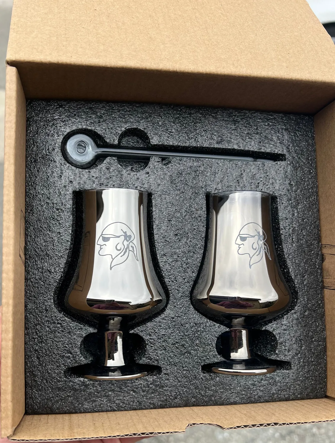 Amehla Whiskey Tasting Glass proefglazen set van 2