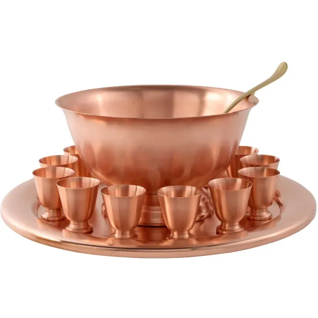 Pappy Van Winkle Punchbowl set met dienblad en bekers