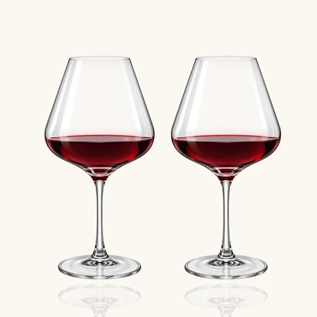 Memoire Bourgogne wijnglazen kristalglas