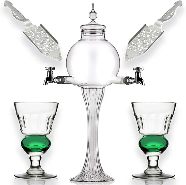 Amehla Absintfontein Set Absintglas