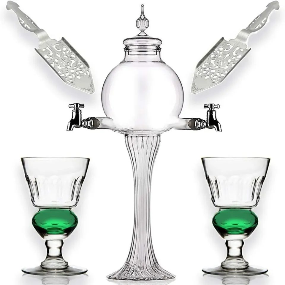 Amehla Absintfontein Set Absintglas