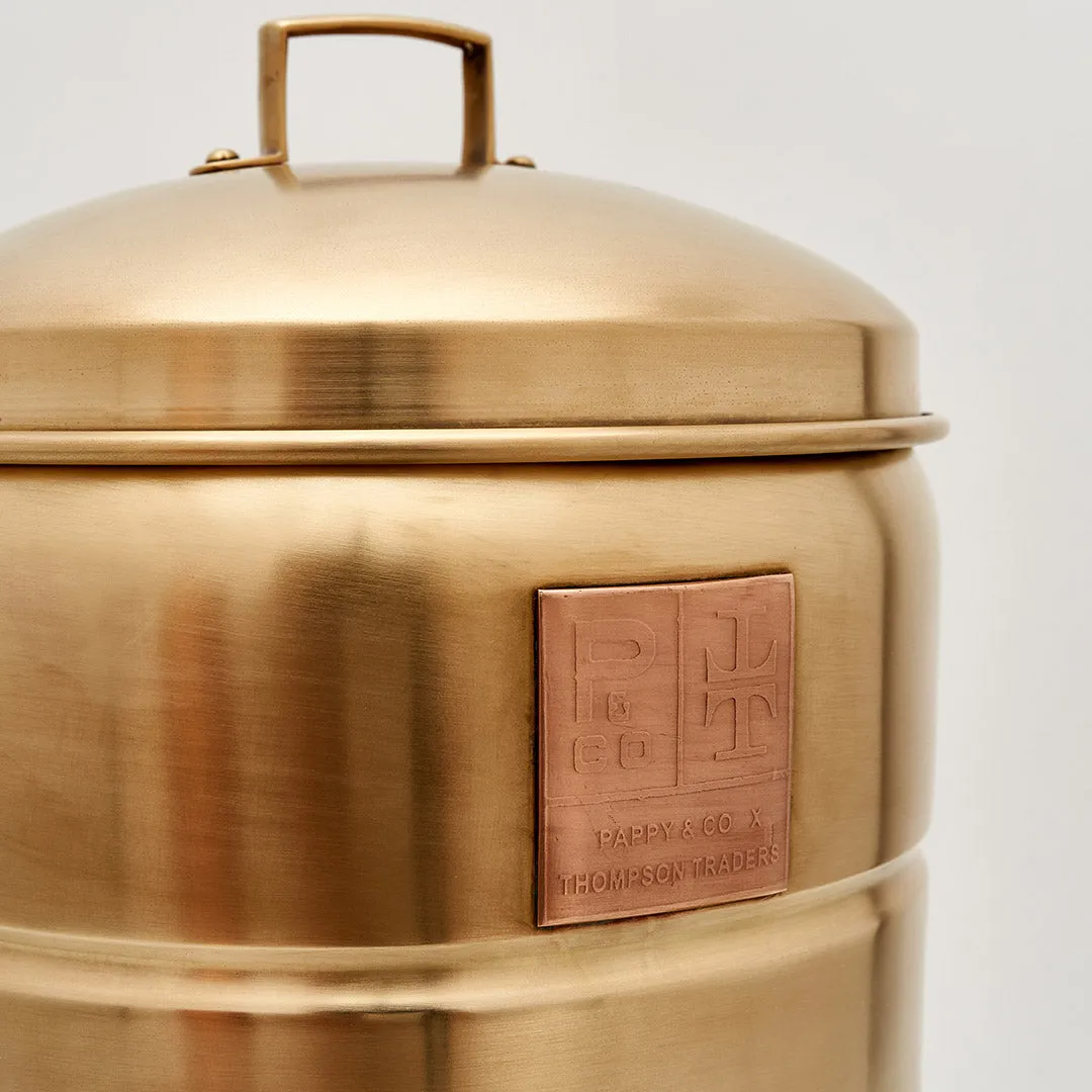 Pappy Van Winkle Big Van Cooler ijsemmer messing