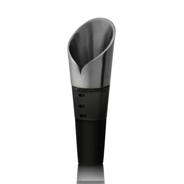 Innovine Serve Aerating Pour Spout wijnschenker grijs