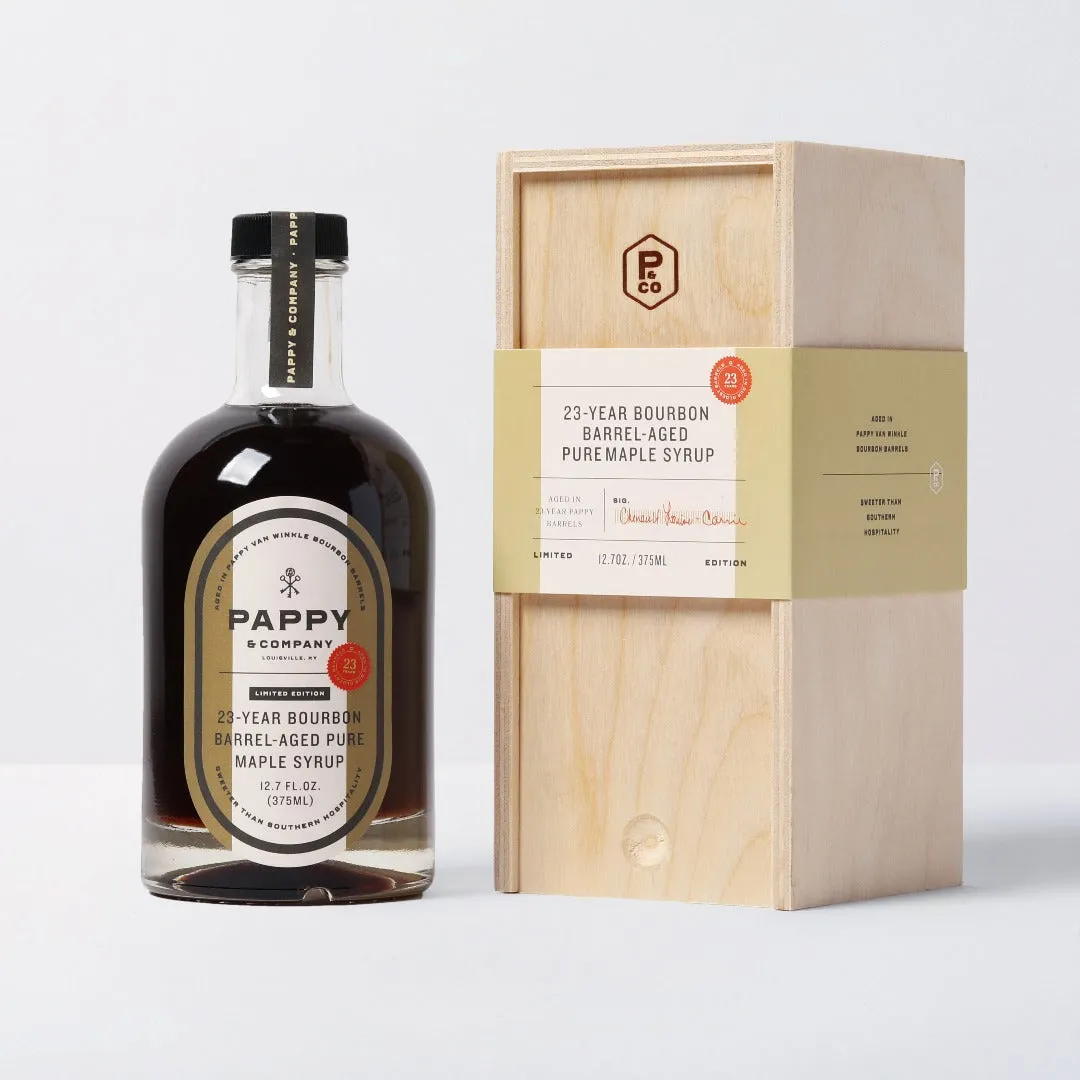 Pappy Van Winkle Bourbon Barrel-Aged Maple Syrup ahornsiroop