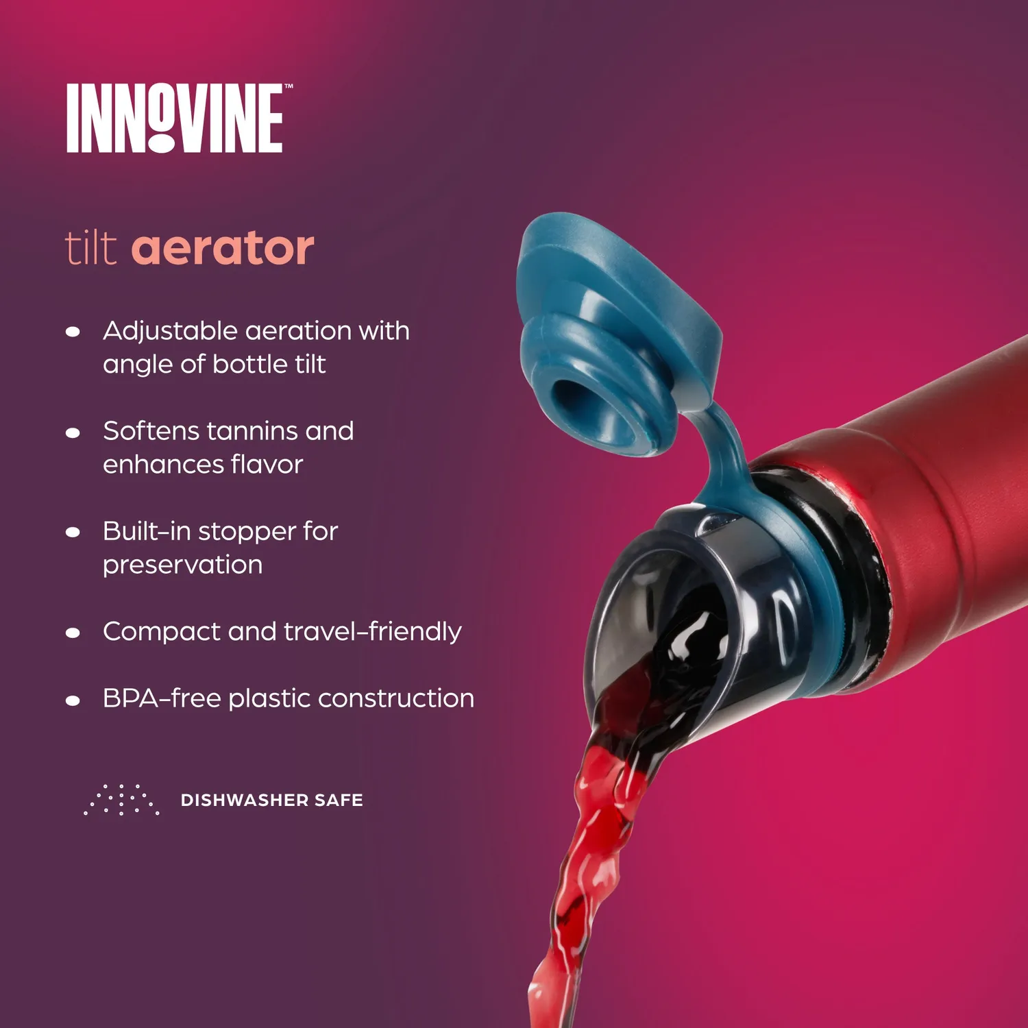 Innovine Serve Tilt Aerator wijnbeluchter
