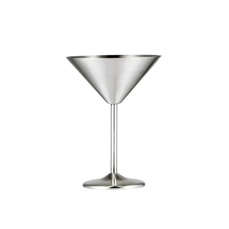 Bar Dedicated martini cocktailglazen rvs 4 kleuren proefglas