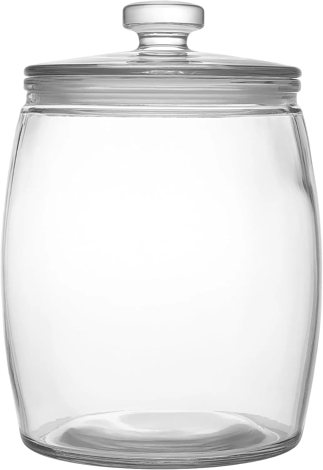 Amehla voorraadpot glas 9,5 liter met deksel luchtdicht