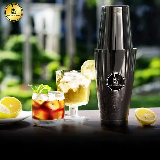 Bar Dedicated Black 13-delige cocktailset Boston shaker
