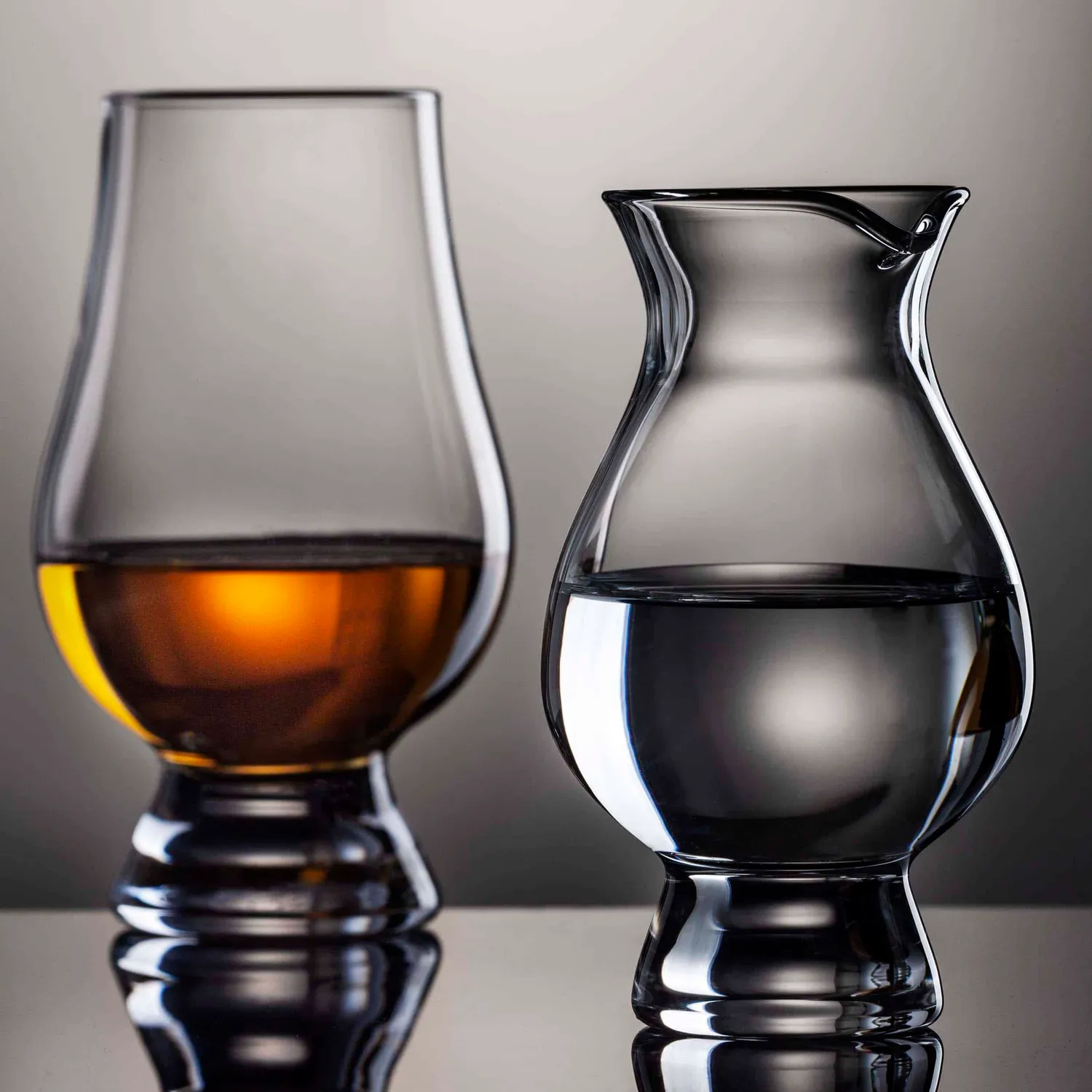 Glencairn and Wee Jug whiskyglas met karaf set van 2
