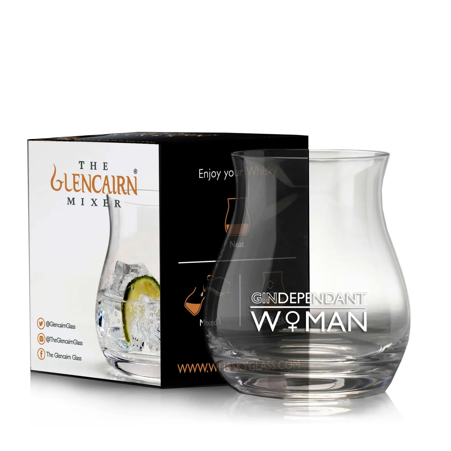 Glencairn Mixer ginglas barmaat