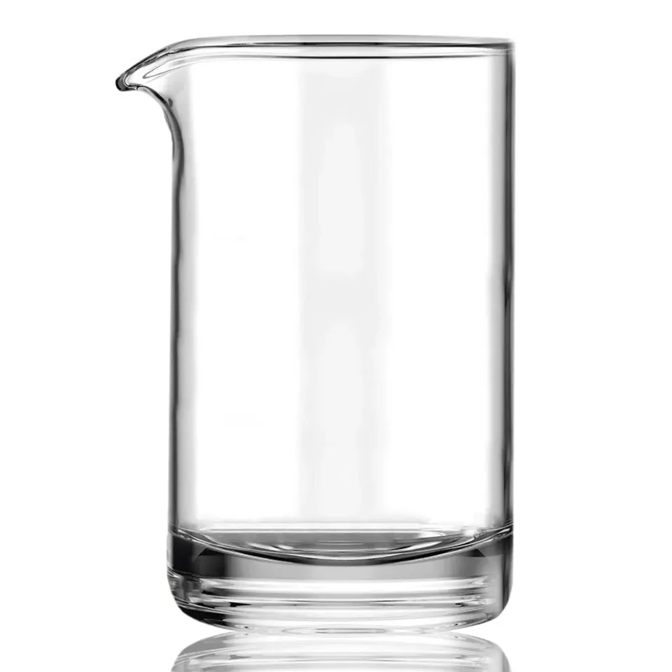 Amehla Handblown Seamless Plain Cocktail Mixing Glass mixglas 550 ml
