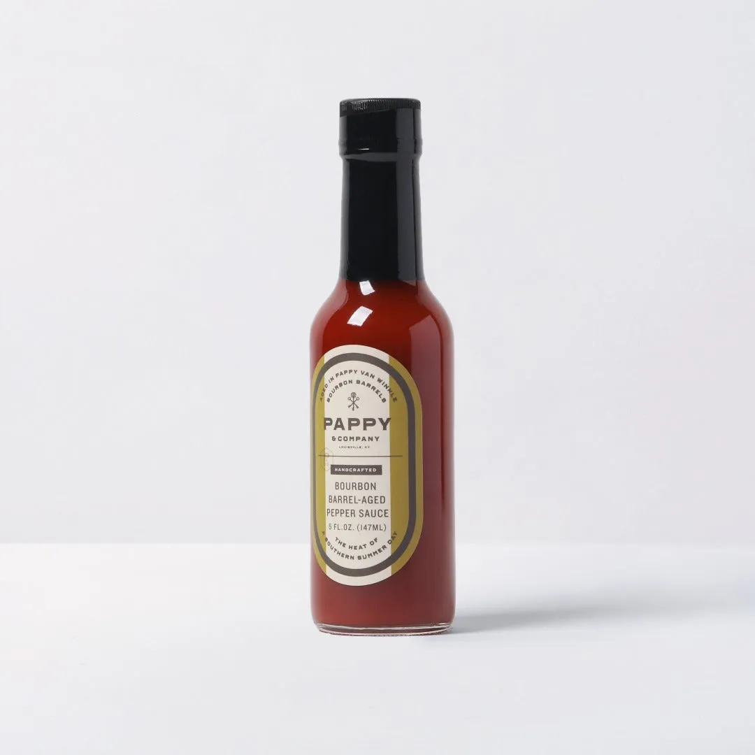 Pappy Van Winkle Bourbon Barrel Aged pepersaus ghost pepper