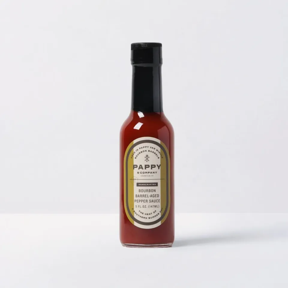 Pappy Van Winkle Bourbon Barrel Aged pepersaus ghost pepper