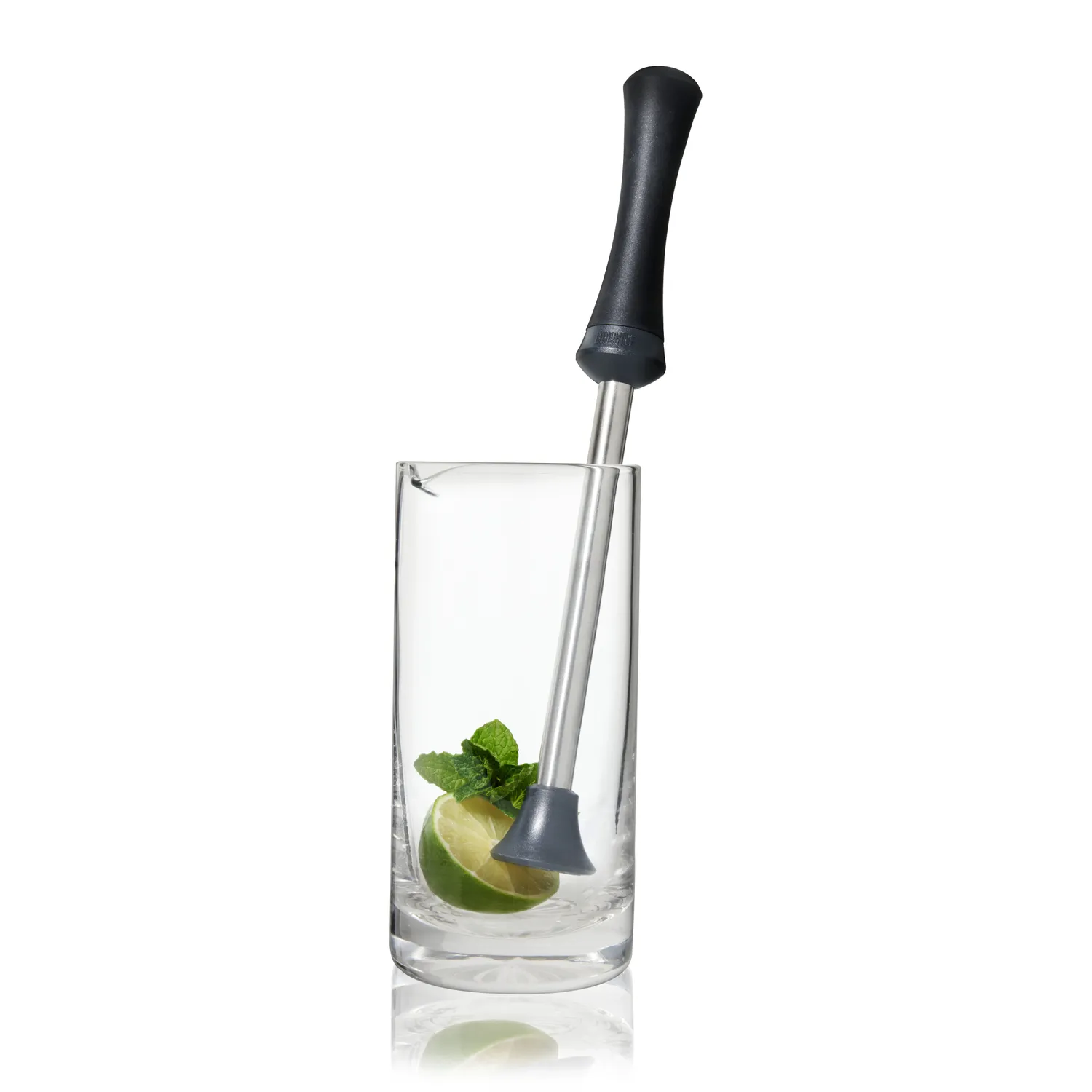 Innovine Pro Grip Muddler cocktailstamper zwart