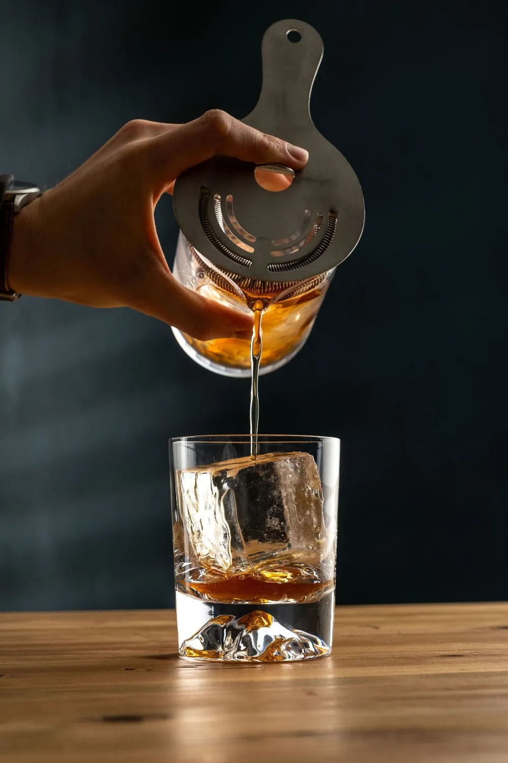 Amehla Mountain whiskyglas 30cl set van 2 met gravure