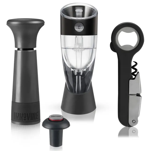 Innovine Red Wine Pro 4-Piece Gift Set wijnset 4-delig