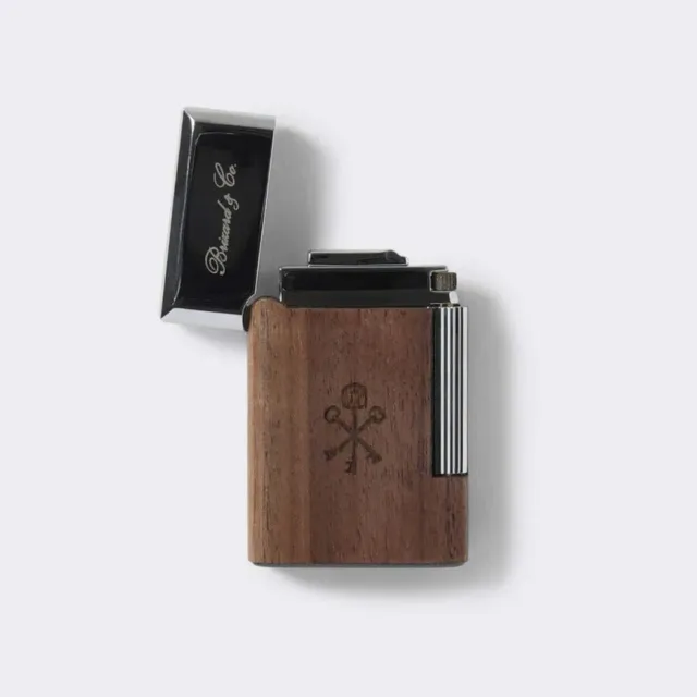 Pappy & Company Custom Wood Eternal Lighter sigarenaansteker walnoothout