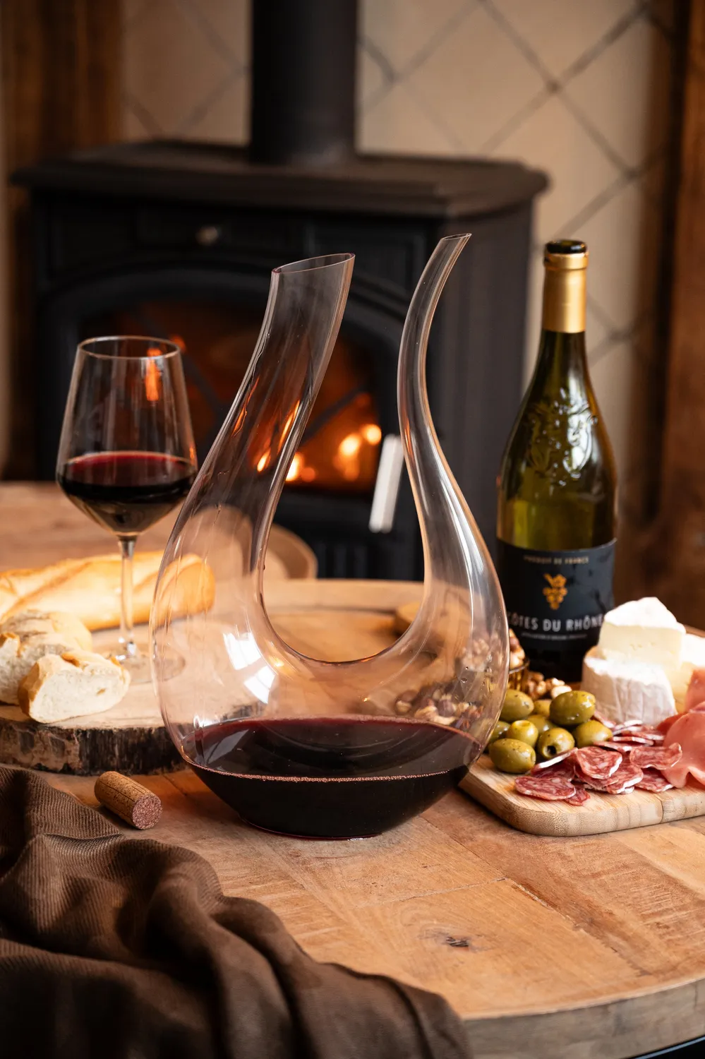 Memoire Prestige decanteerkaraf handgeblazen