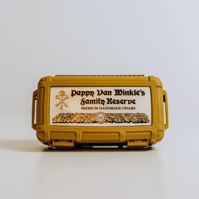 Pappy Van Winkle Family Reserve reis-humidor voor 10 sigaren