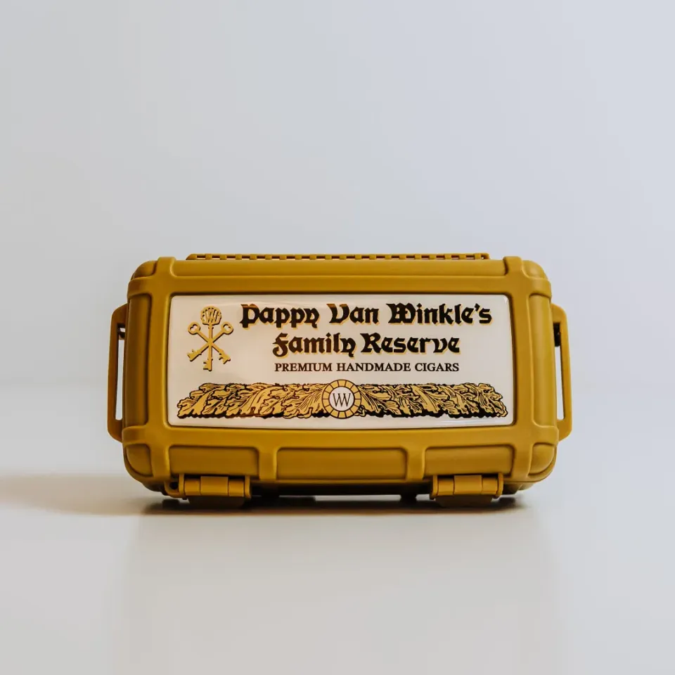 Pappy Van Winkle Family Reserve reis-humidor voor 10 sigaren