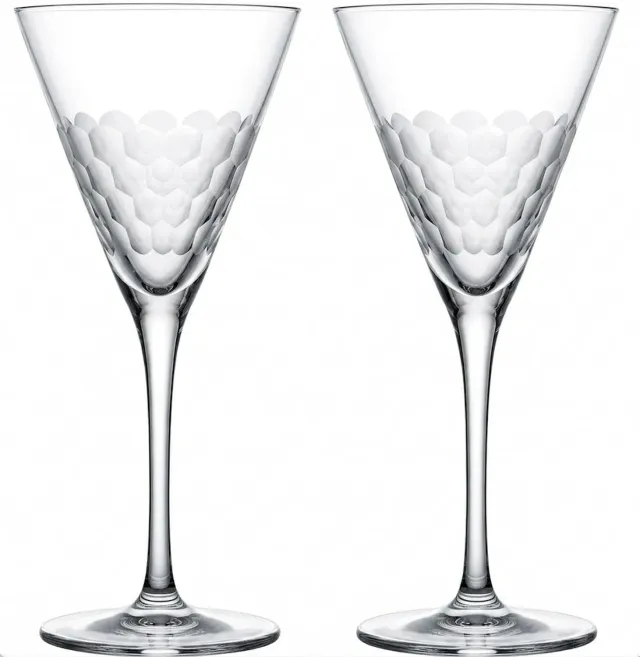 Amehla x Educated Barfly Slim Martini Glass Set of 2 martiniglazen