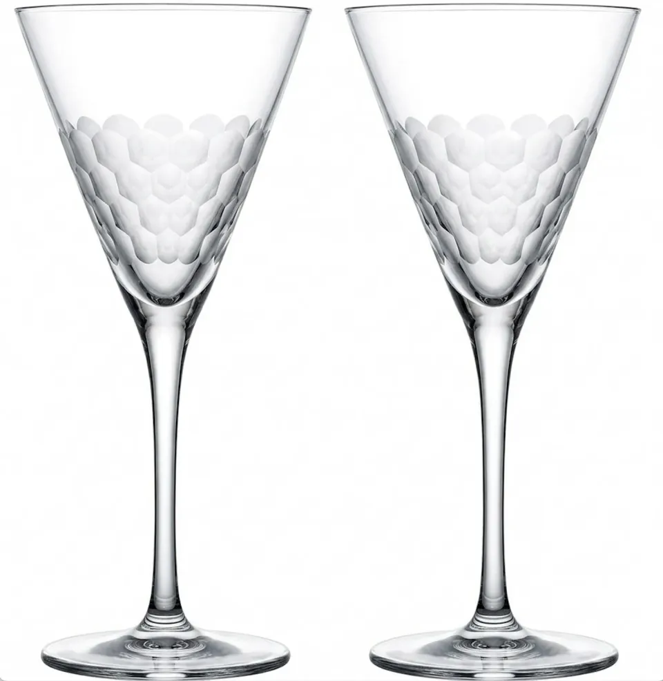 Amehla x Educated Barfly Slim Martini Glass Set of 2 martiniglazen