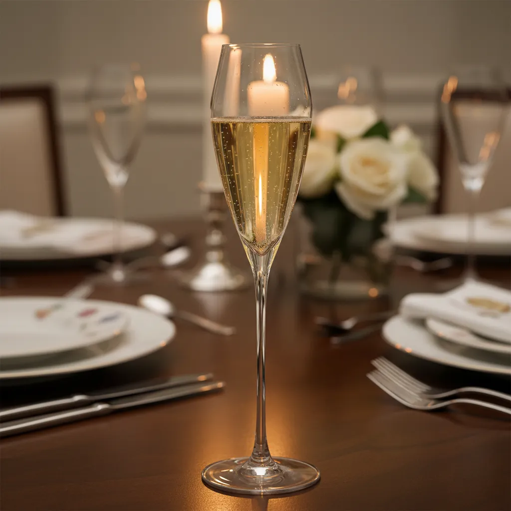 Memoire Flute Diamante champagneglas kristal