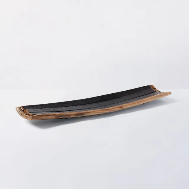 Pappy Van Winkle Bourbon Barrel Stave Bowl serveerschaal eikenhout