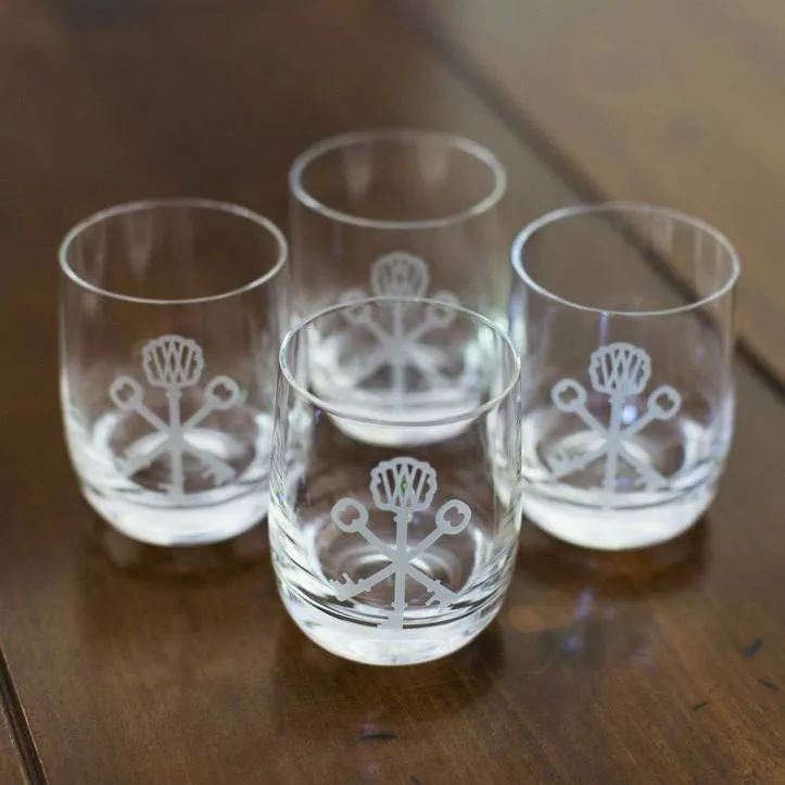 Pappy Van Winkle Signature Keys whiskyglazen set van 4