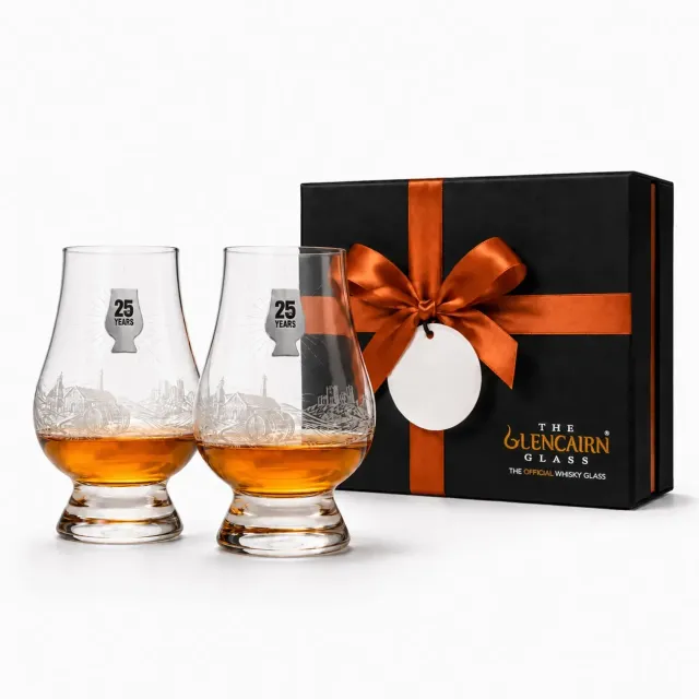 Glencairn 25th Limited Edition whiskyglas collectors set