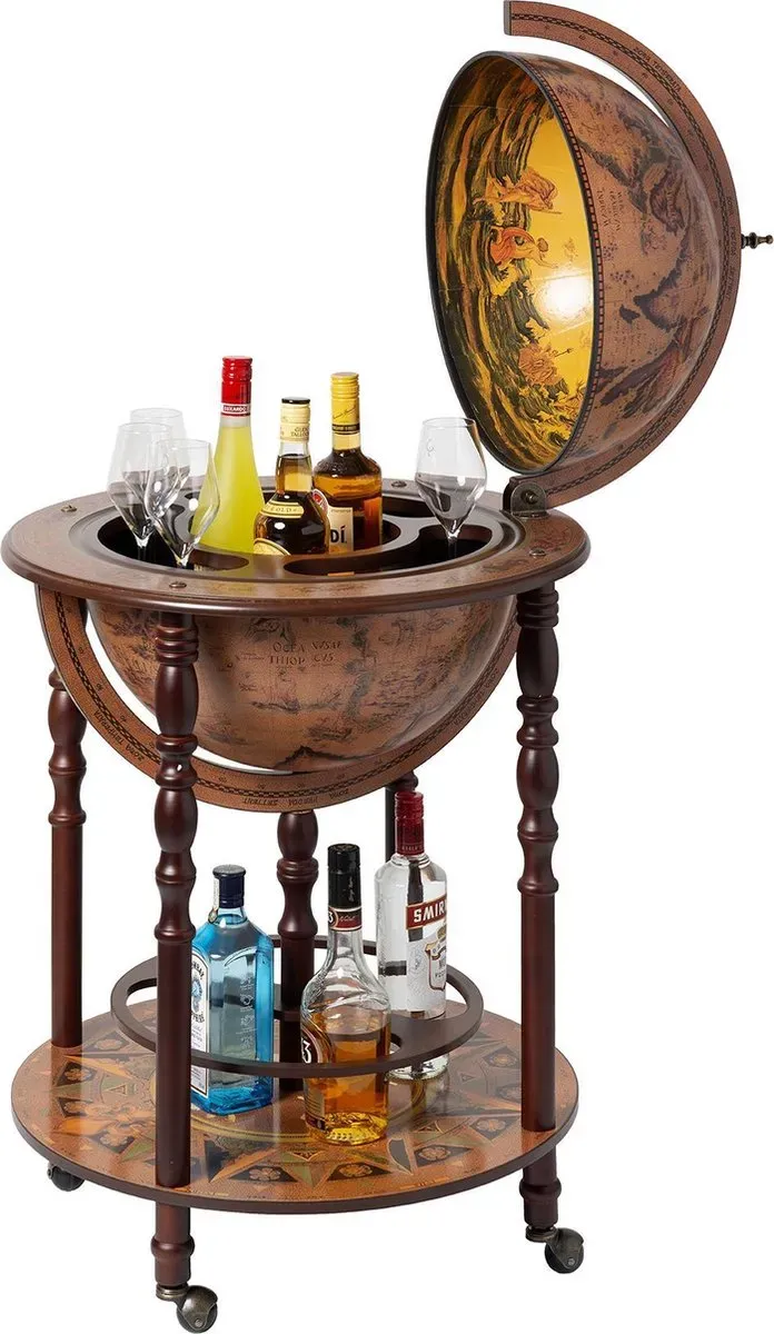 Bar Dedicated Globe luxe drankkast 45 cm met opbergruimte