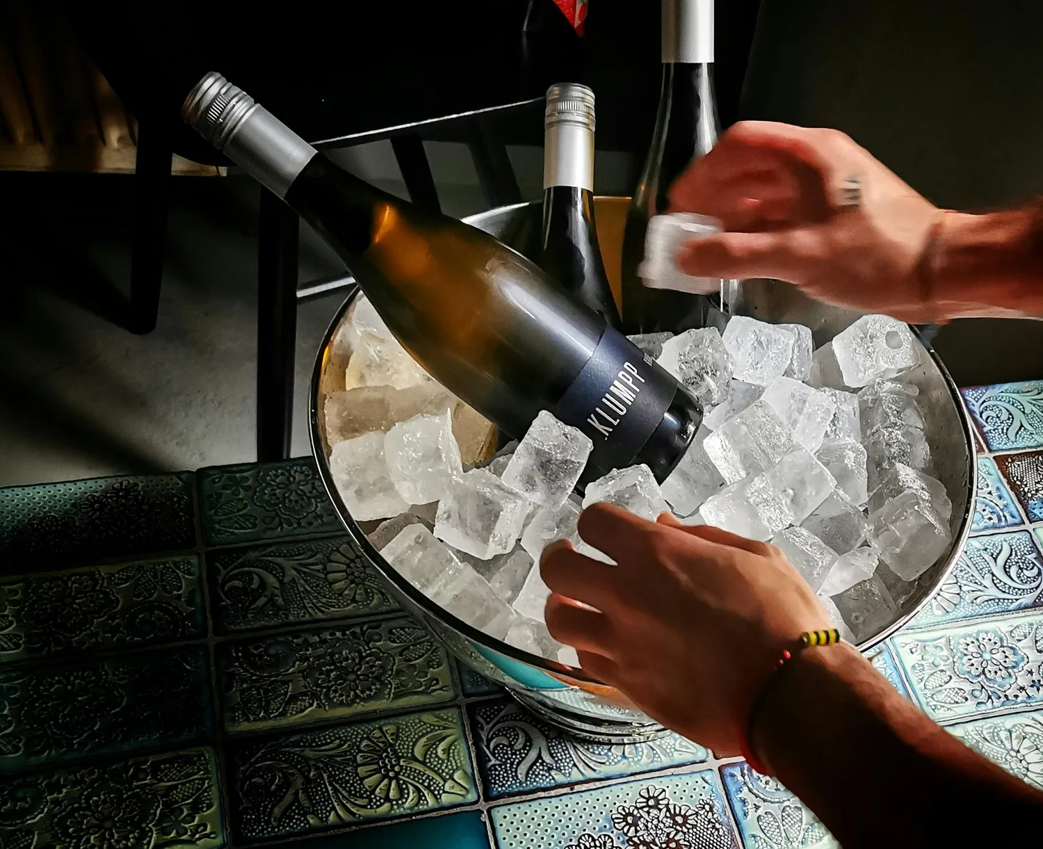 Bar Dedicated champagnekoeler 10 liter rvs