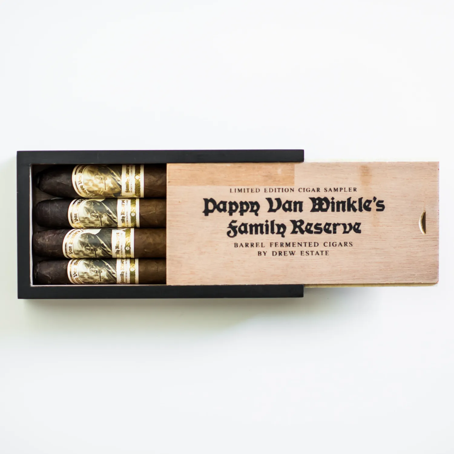 Pappy Van Winkle Barrel Fermented Sigaren Sampler 4