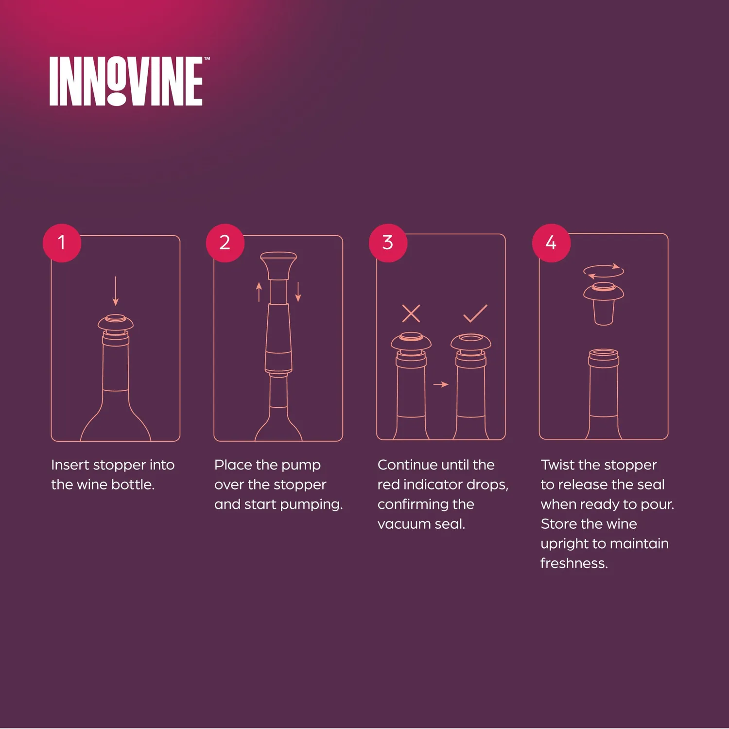 Innovine Save vacuümpomp voor wijn