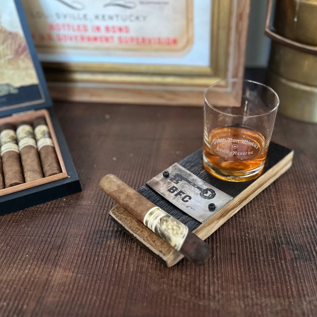 Pappy Van Winkle cocktail- en sigaarhouder vatduig