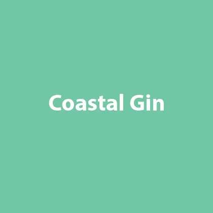 The Glencairn Glass Rectangle Trophy gin-glas Coastal Gin 2026