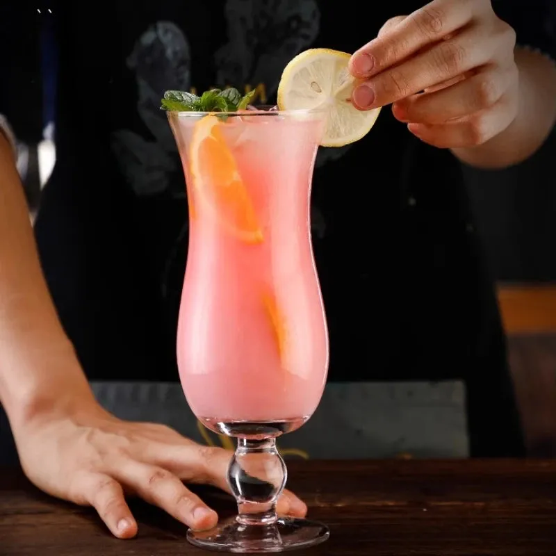 Bar Dedicated hurricane cocktailglas met korte voet