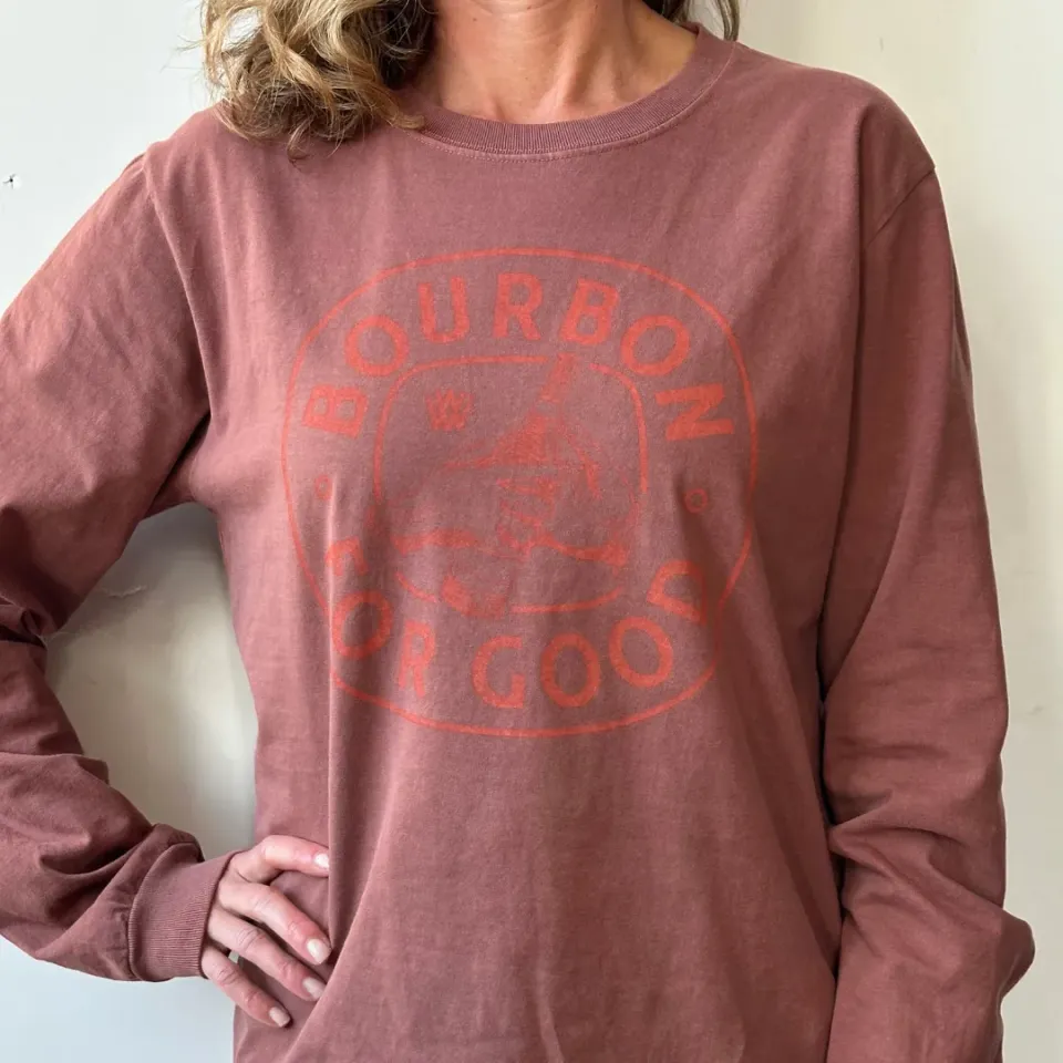 Pappy Van Winkle Bourbon For Good longsleeve T-shirt unisex