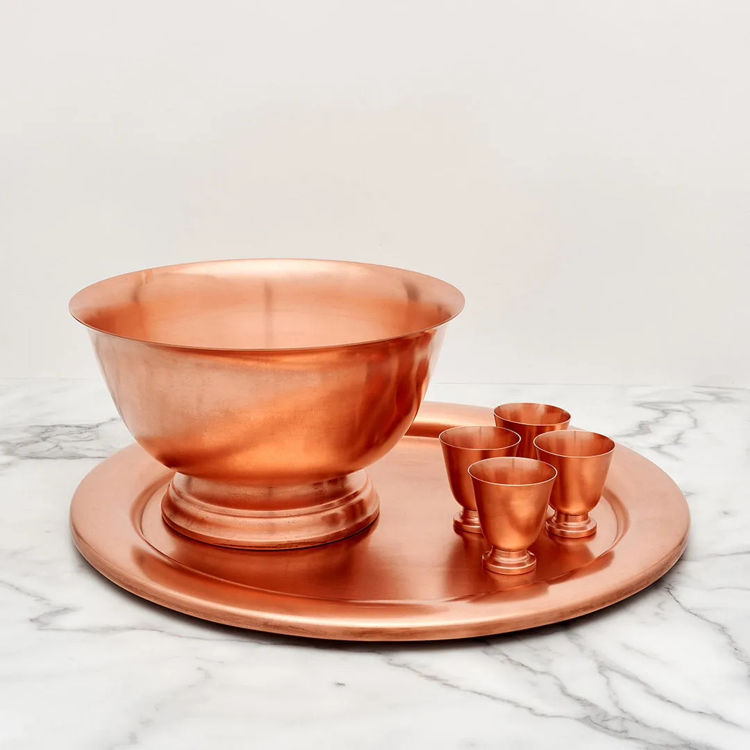 Pappy Van Winkle Punchbowl set met dienblad en bekers