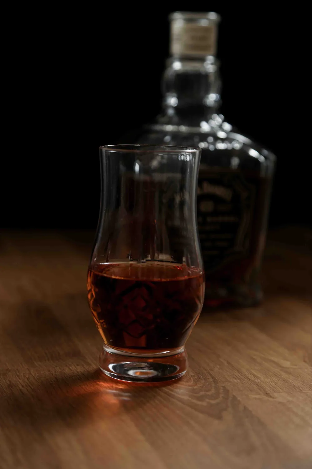 Amehla Hand Cut whisky proefglas 20cl set van 2 kristal