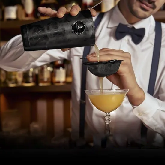 Bar Dedicated Black Boston cocktailshaker zwart