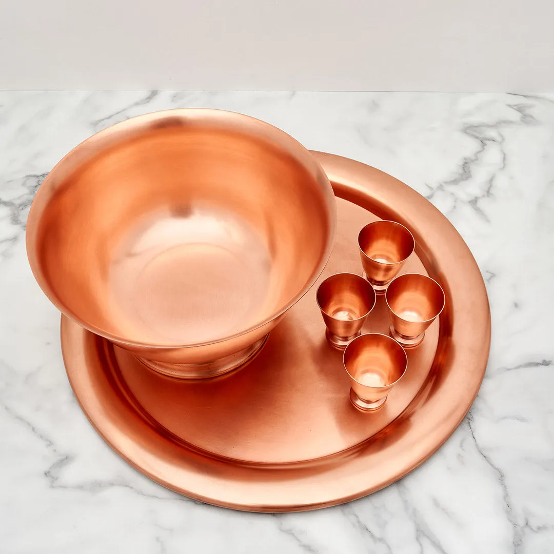 Pappy Van Winkle Punchbowl set met dienblad en bekers