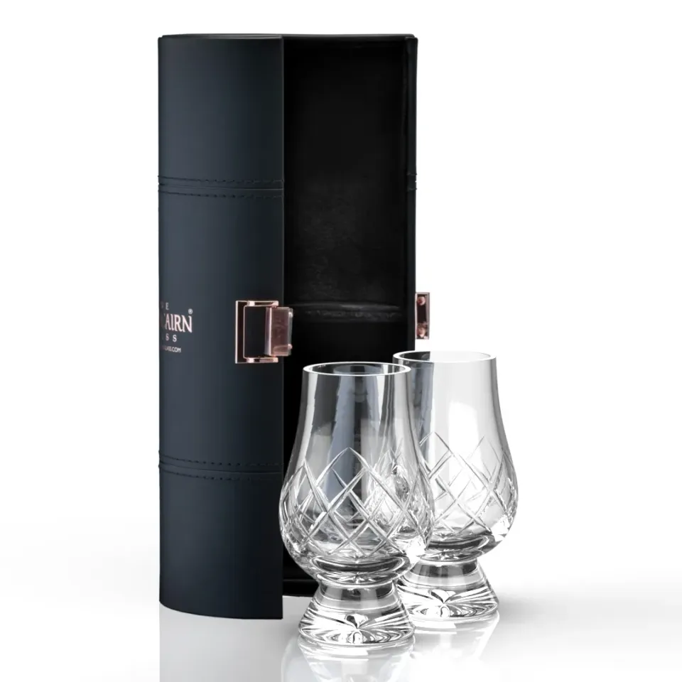 Cut Glencairn Glass Travel Set proefglas set kristal